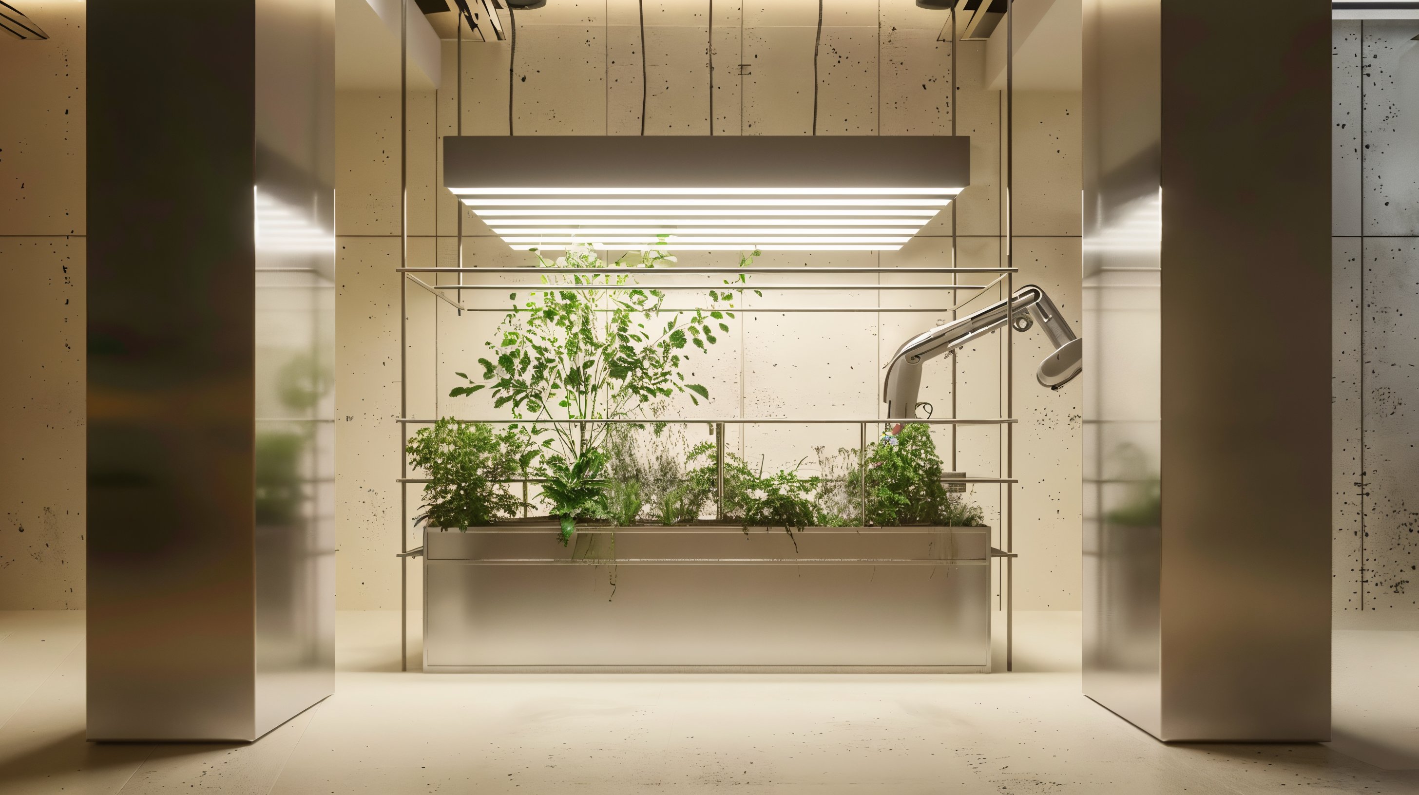 Image of Meso R&D studies, building the arguably the most advanced grow environmants in the world.